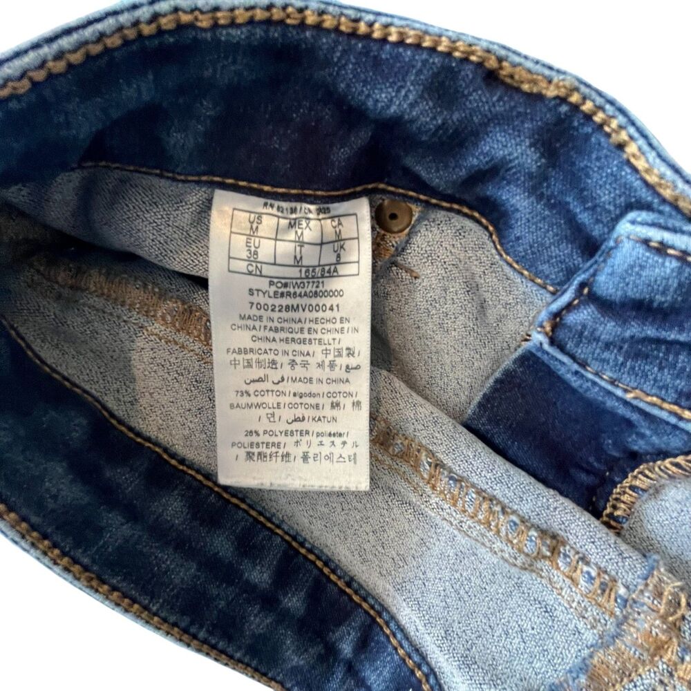 G by Guess Jeans Women  Medium Skinny Mid Rise Stretch Blue (W30 L27) - Picture 7 of 9